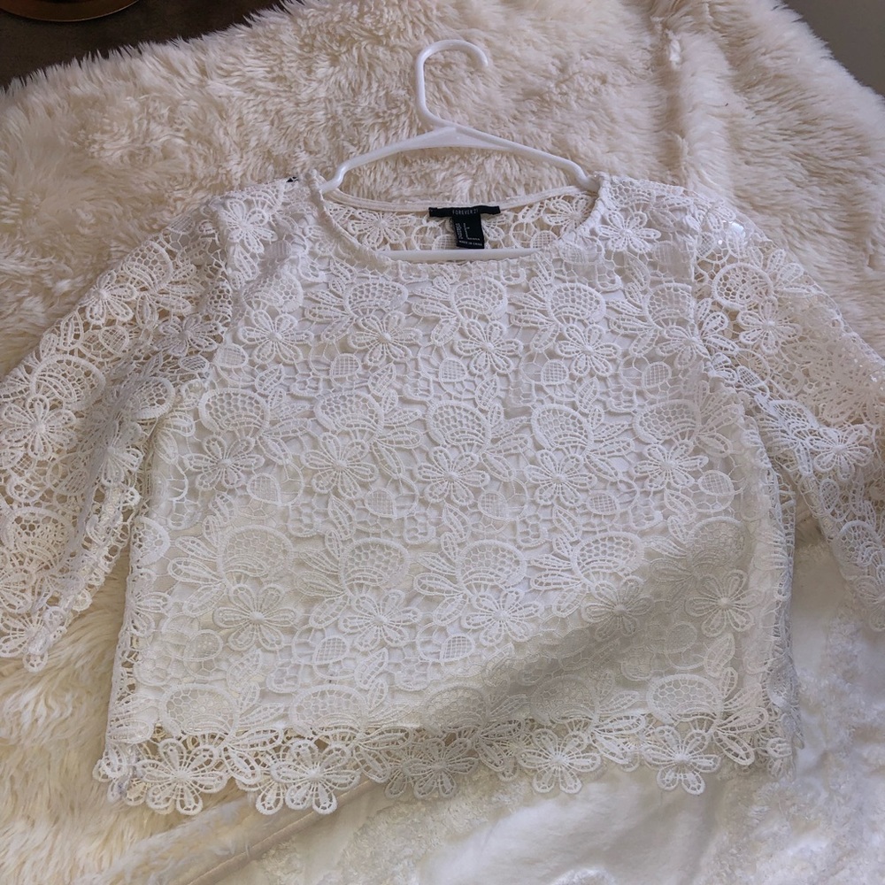 Lace Crop Top